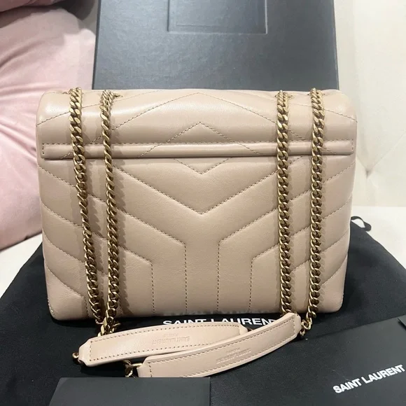 NEW🔥 YSL LOULOU SMALL IN QUILTED LEATHER - Picture 6 of 10